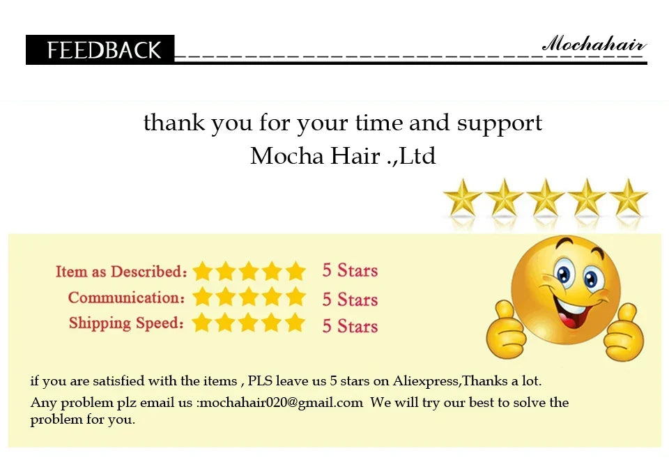 MOCHA Hair10A  Brazilian Virgin Hair Body Wave 3 Bundles16'-26'100% Unprocessed Human Hair Extension Natural Color Free Shipping