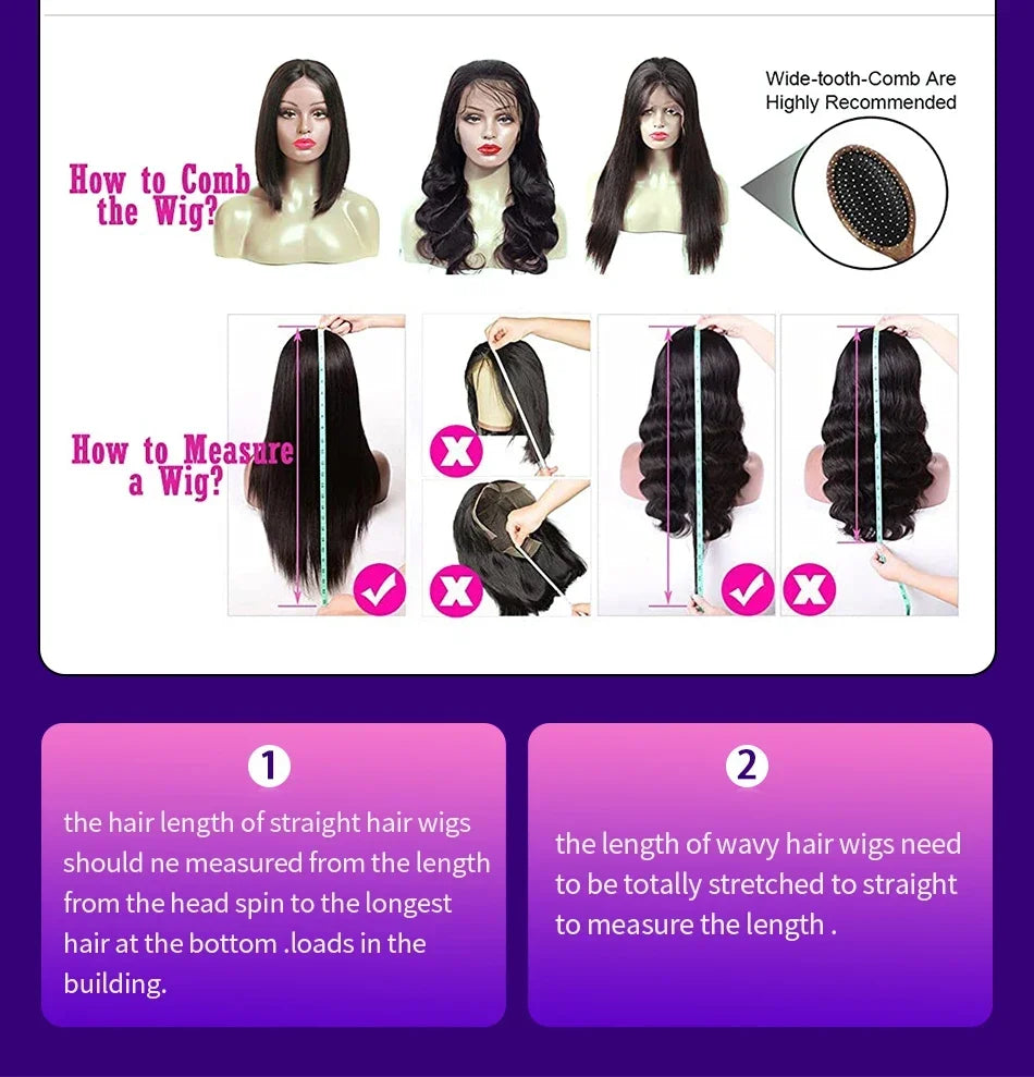 200% Orange Brown Yaki Kinky Straight Human Hair Wigs 13x4 13x6 Lace Frontal Wig Pre Plucked Ready To Go 6x4 Lace Wigs for Women