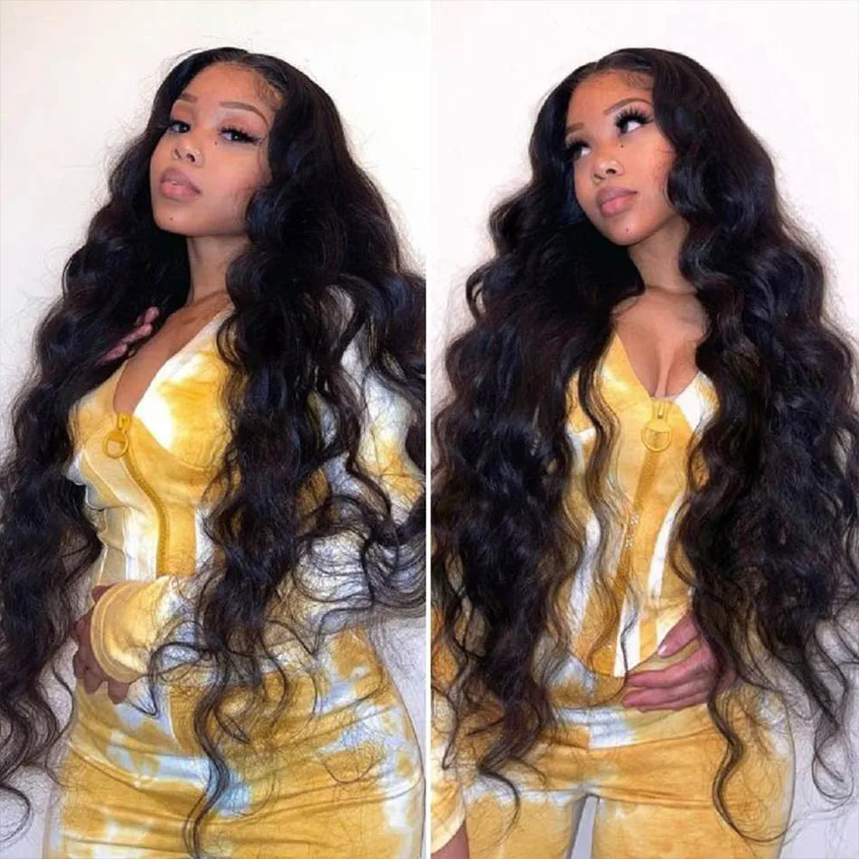 30 32 Inch Body Wave Bundles 1 3 4 Bundles Brazilian Hair Water Wavy Weave Human Hair Bundles Extensions Tissage For Women