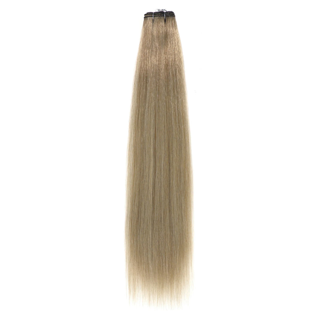 613 Honey Blonde Straight Hair Bundles Ombre Hair Extension 30 32 34 36Inch Super Long Hair Grey Synthetic Straight Hair Weaving