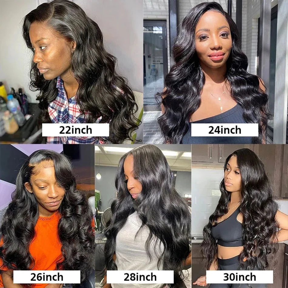 30 32 Inch Body Wave Bundles 1 3 4 Bundles Brazilian Hair Water Wavy Weave Human Hair Bundles Extensions Tissage For Women