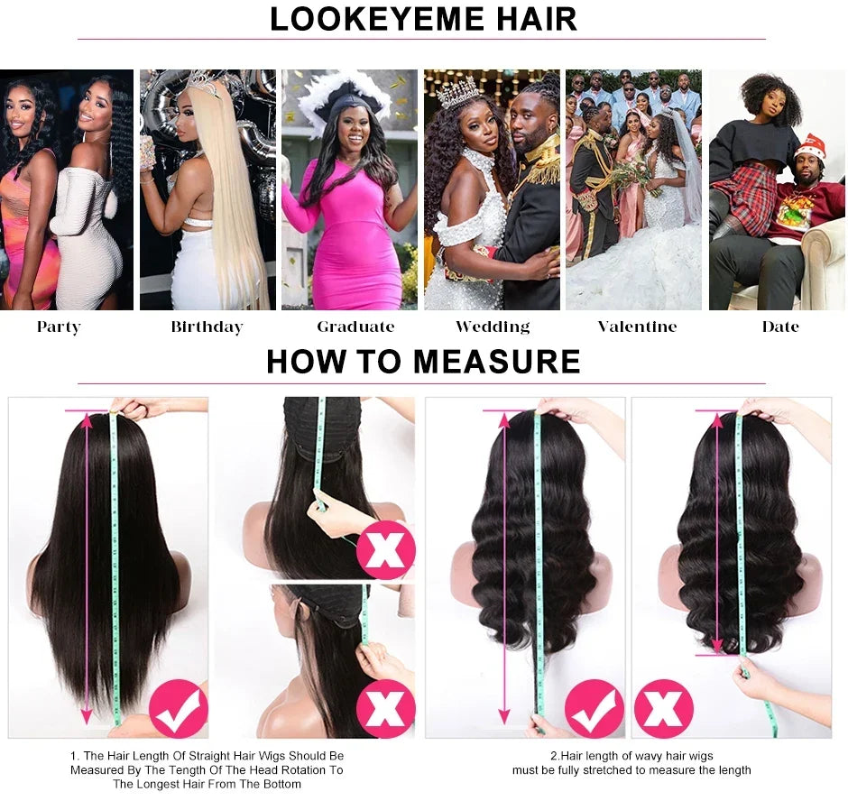 Transparent Remy Deep Wave Lace Front Wig 13x4 13x6 Water Wave Lace Frontal Wig 4X4 Closure Human Hair Wigs For Women Glueless