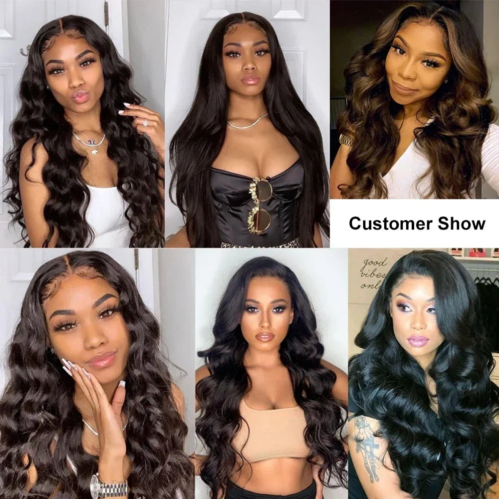 12A 100% Human Hair Bundles Body Wave Bundles Human Hair 30 Inch Body Wave Hair Weave 1pc/100g Natural Raw Human Hair Extensions