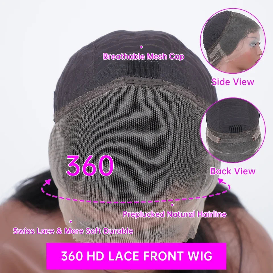 Body Wave Wig Burgundy Lace Front Wig 13x4 13x6 Hd Lace Frontal Wig 4x4 Lace Wig Human Hair Pre Plucked 99j Red Colored Wig