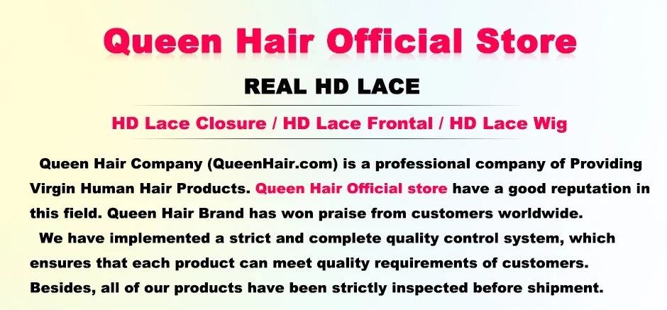 Queen Hair Loose Deep Real HD Lace Wig Raw Hair Pre Plucked Full Frontal 13x6 13x4 5x5 6x6 Closure Melt Skin Lace HD Lace Wig