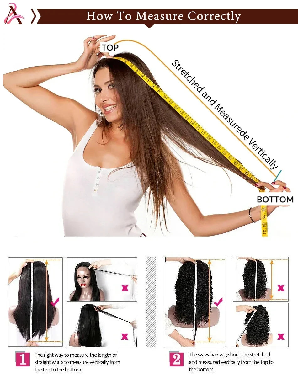13x4 Chocolate Brown Lace Front Wigs 13x6 HD Transparent Lace Frontal Wig Colored Bleached Body Wave Human Hair Wigs For Women