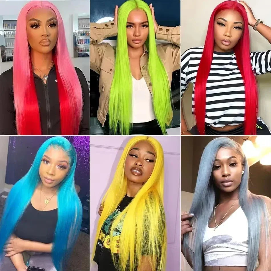 Rosabeauty 40 Inch 13x4 Straight 613 Hd Honey Blonde Lace Front Human Hair Wigs Brazilian 13x6 Color Lace Frontal Wigs For Women